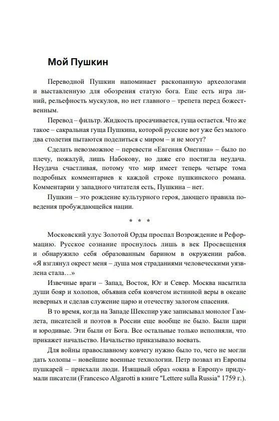 МОИ. Эссе о русской литературе