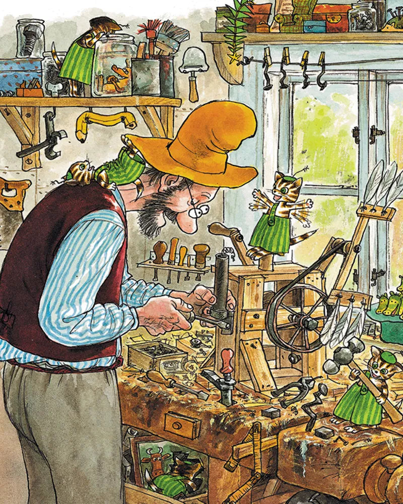 История о том, как Финдус потерялся, когда был маленьким