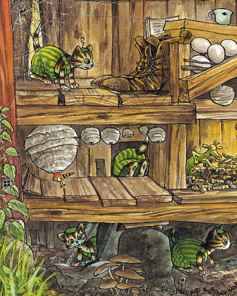 История о том, как Финдус потерялся, когда был маленьким