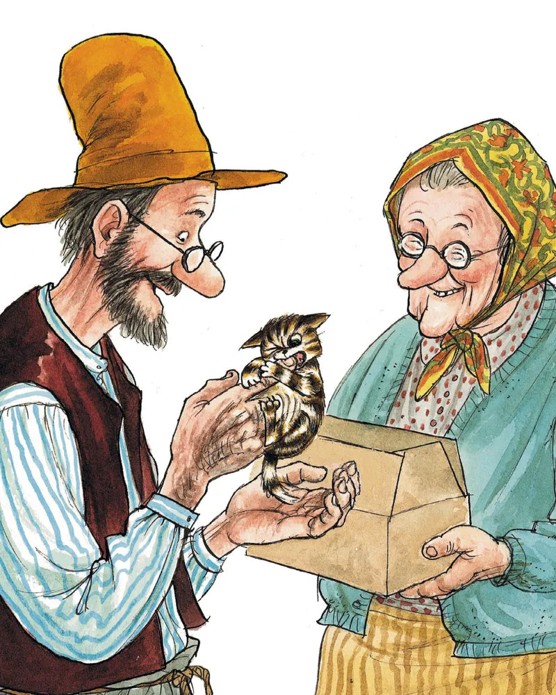 История о том, как Финдус потерялся, когда был маленьким