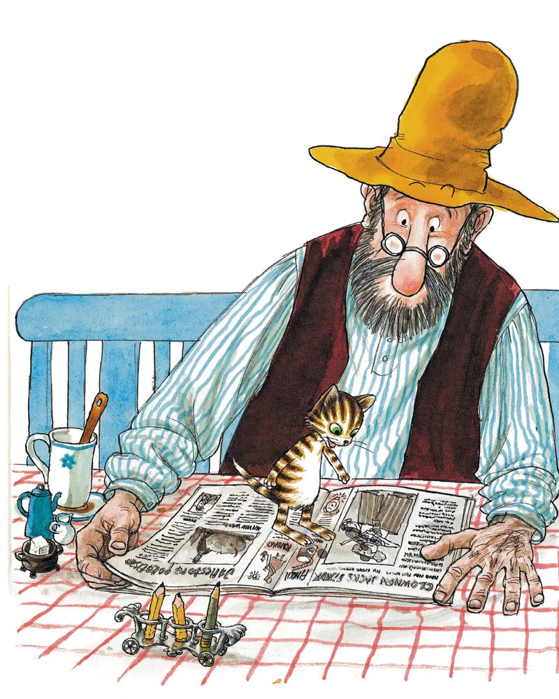 История о том, как Финдус потерялся, когда был маленьким