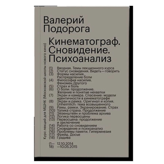 Кинематограф. Сновидение. Психоанализ