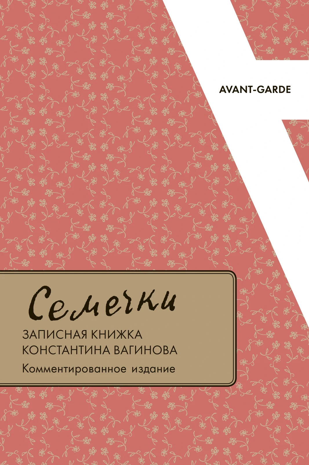 «Семечки». Записная книжка Константина Вагинова